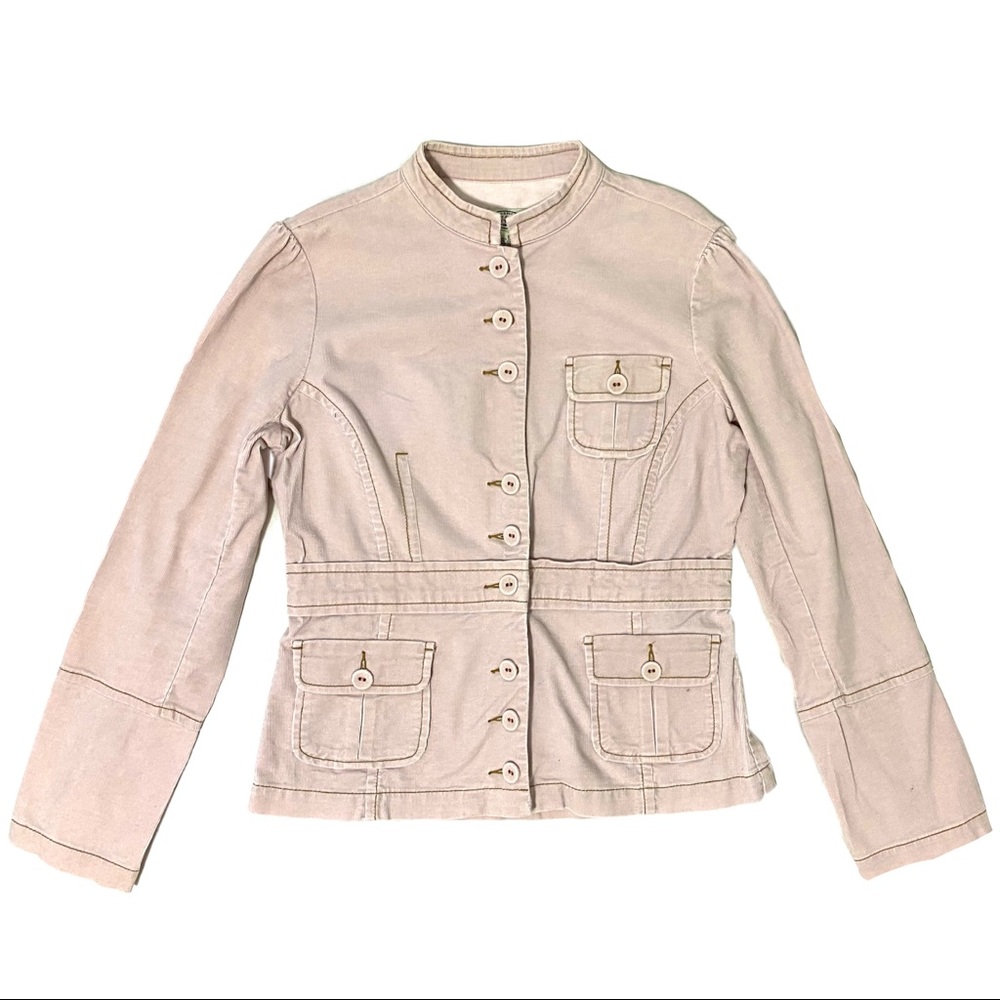 SOLD 90s Vintage Corduroy Utility Jacket - Picture 1 of 3